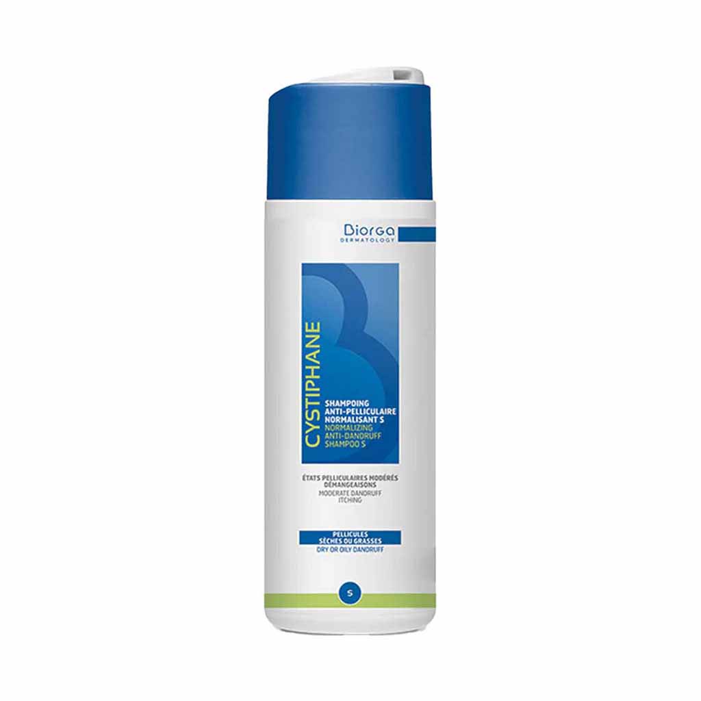 Biorga, Cystiphane Antidandruff Shampoo S, Shampoo for dandruff and scalp care, 200ml