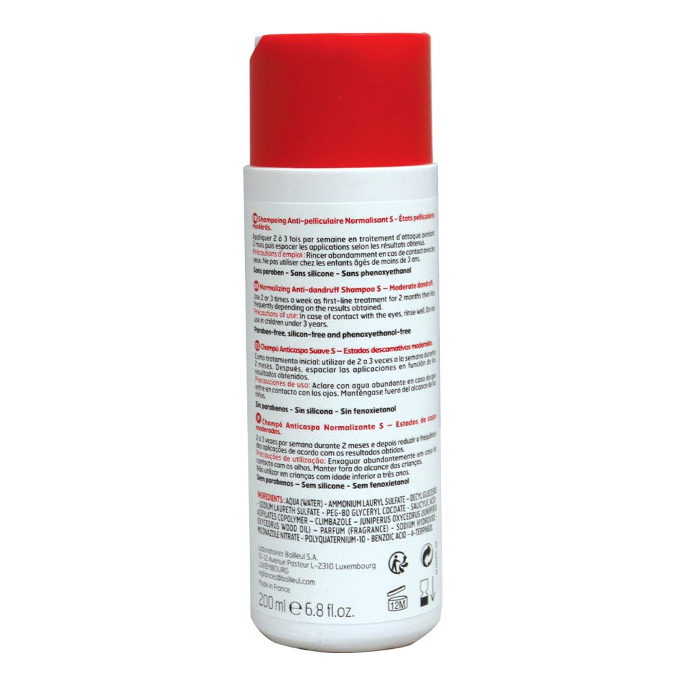 Biorga, Cystiphane Antidandruff Shampoo S, Shampoo for dandruff and scalp care, 200ml