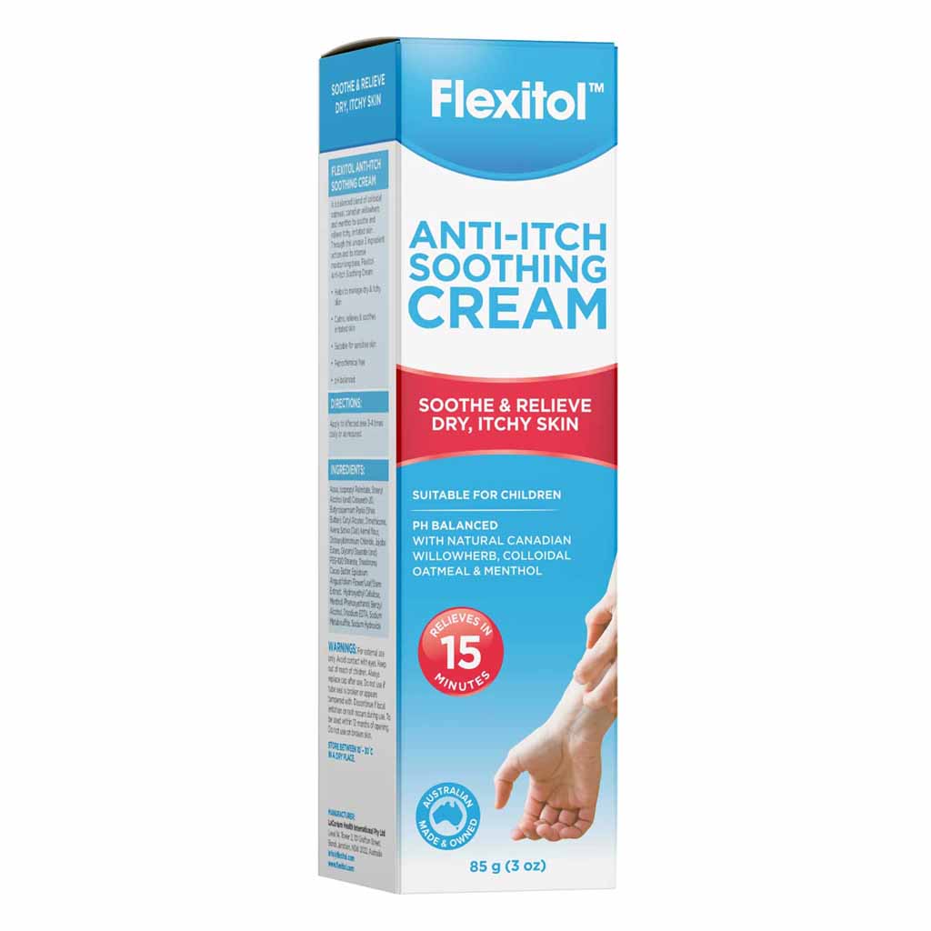 Flexitol Anti-Itch Soothing Cream 85g