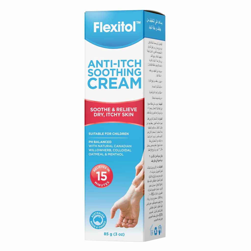 Flexitol Anti-Itch Soothing Cream 85g