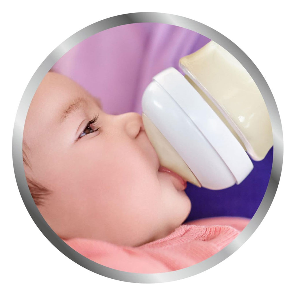 Philips Avent, Natural 2.0 Bottle, Natural feeding bottle with anti-colic design, 125ml