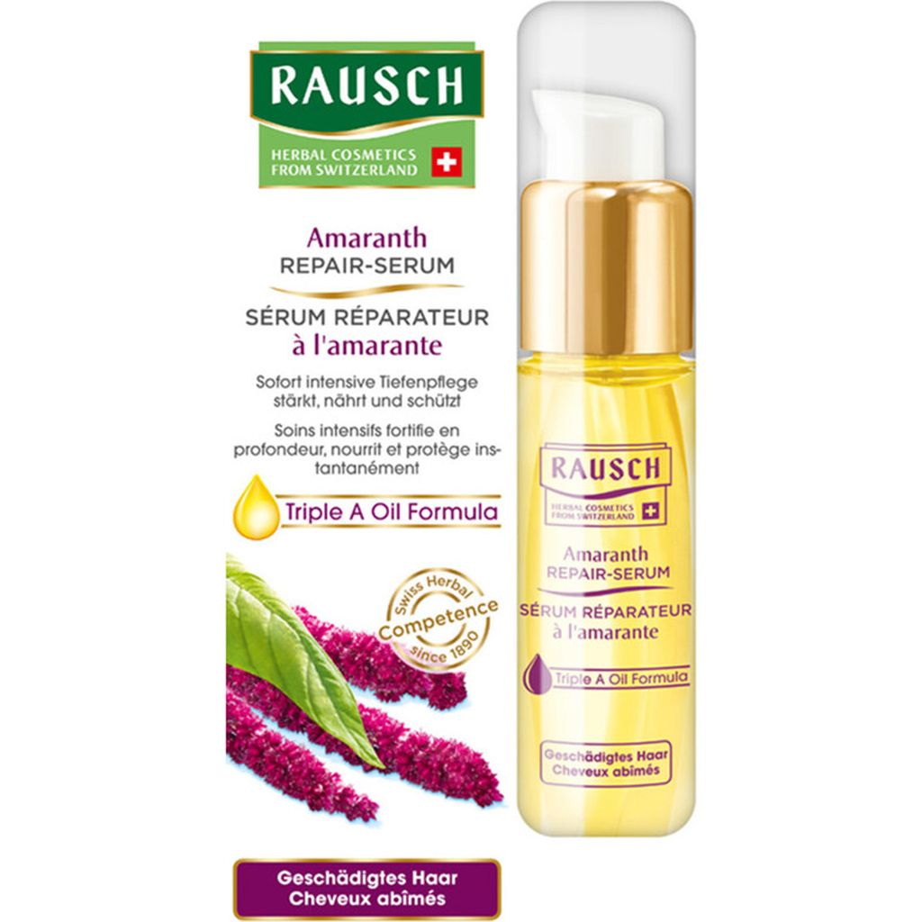Rausch, Amaranth Hair Repair Serum, Intensive hair repair serum with amaranth extract, 30ml