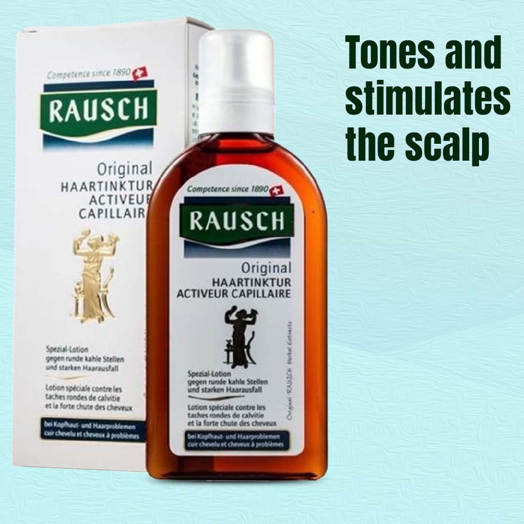 Rausch, Original Hair Tincture, Herbal hair tonic for scalp stimulation and hair growth, 200ml