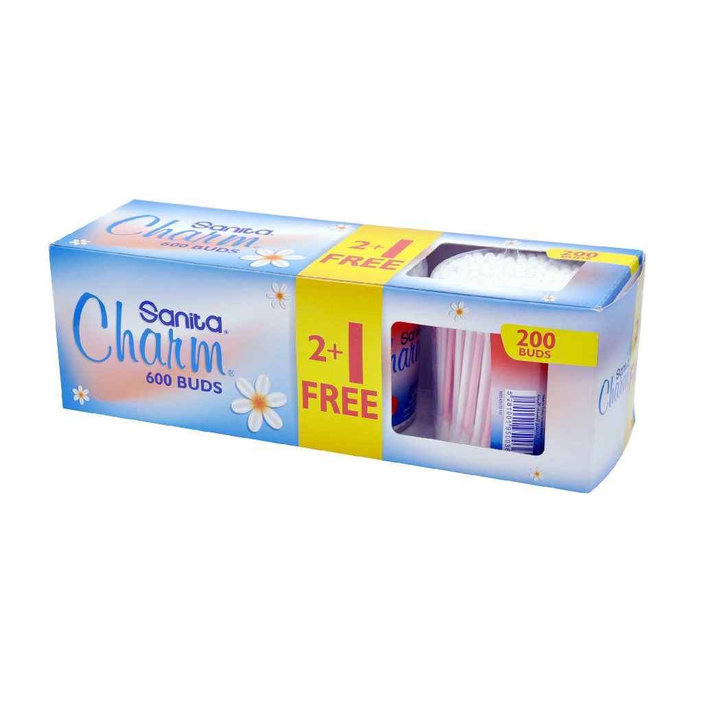 Charm Ear Buds Round Earphones, 200 Pieces