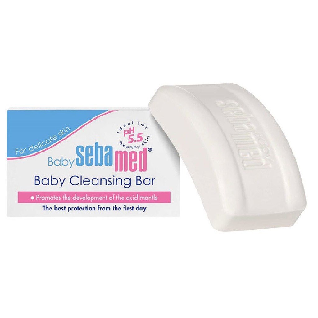 Sebamed, Baby Cleansing Bar, Gentle cleansing bar for baby skin, 100g