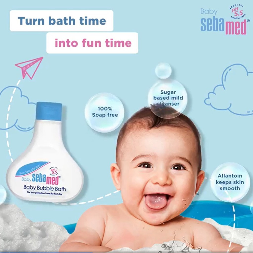 Sebamed Baby Bubble Bath, 200 Ml
