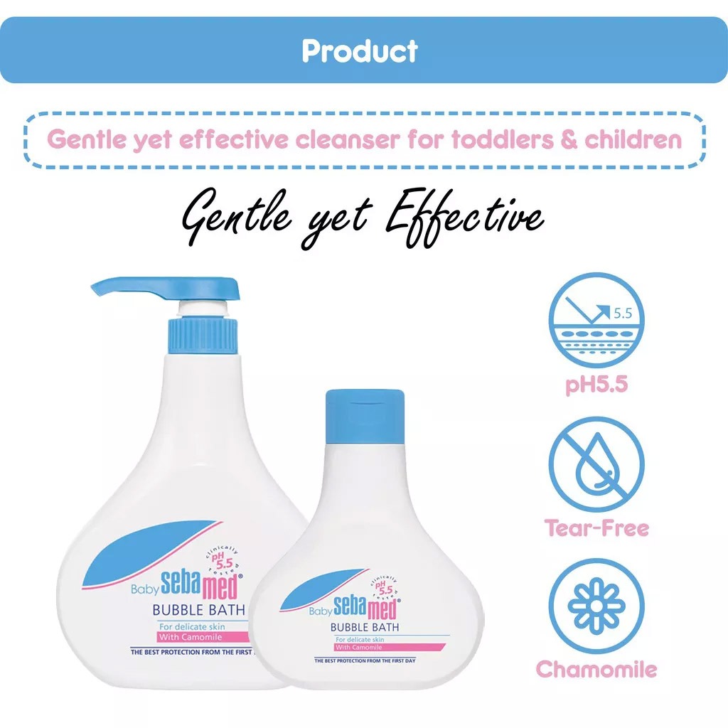 Sebamed Baby Bubble Bath, 200 Ml