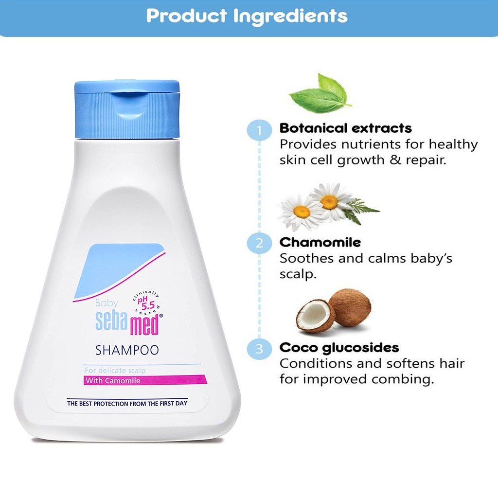 Sebamed Baby Shampoo With Chamomile 150ml
