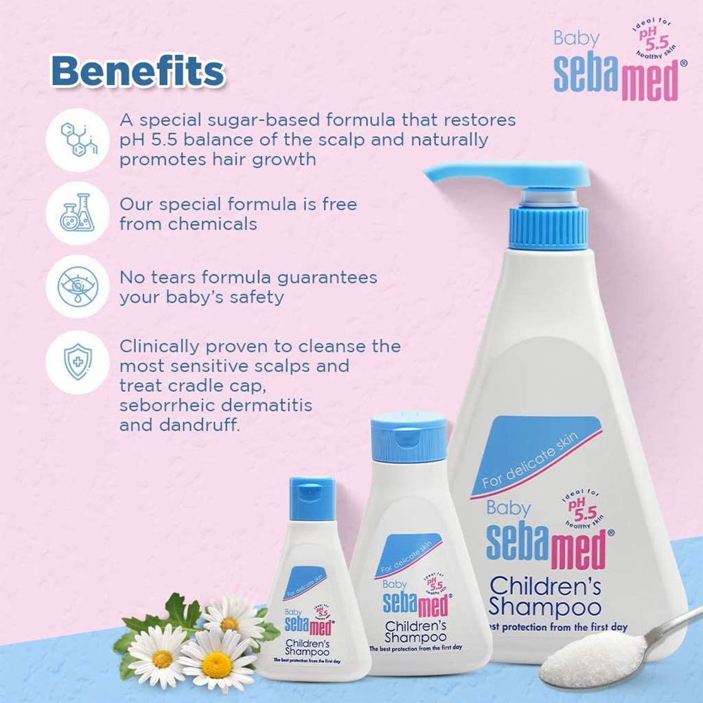 Sebamed Baby Shampoo With Chamomile 150ml
