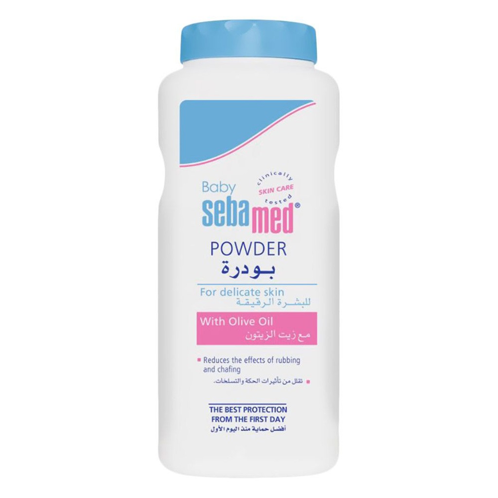 Sebamed, Baby powder, Gentle absorbent powder for baby skin care, 200 g