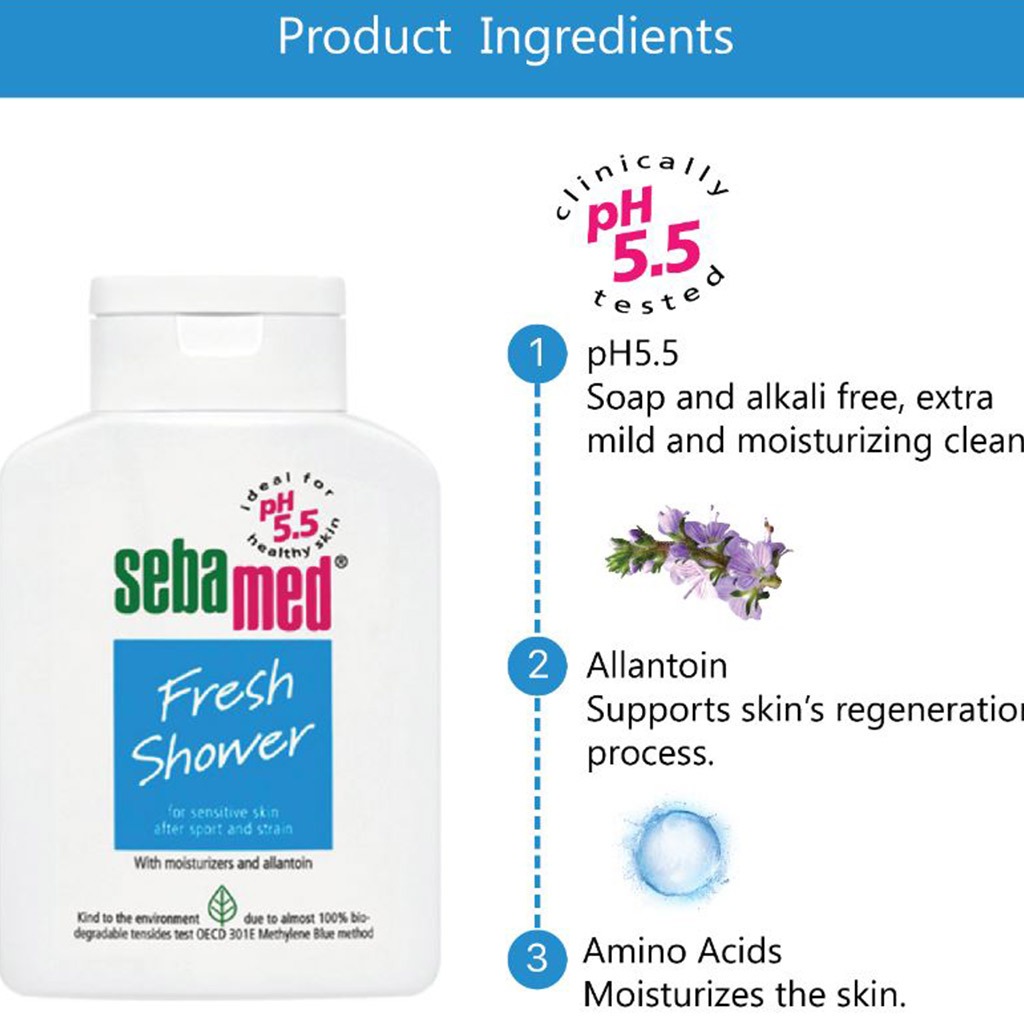 Sebamed Fresh Shower Gel 200ml