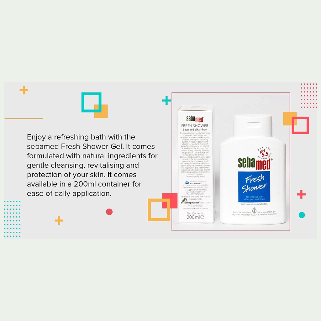 Sebamed Fresh Shower Gel 200ml