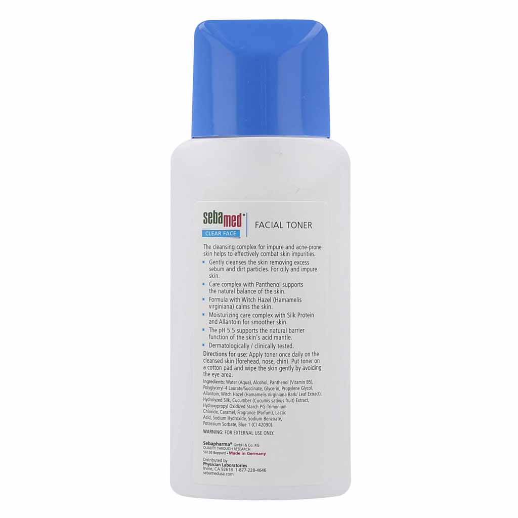 Sebamed, Clear Face Facial Toner, Toner for acne-prone and sensitive skin, 150ml