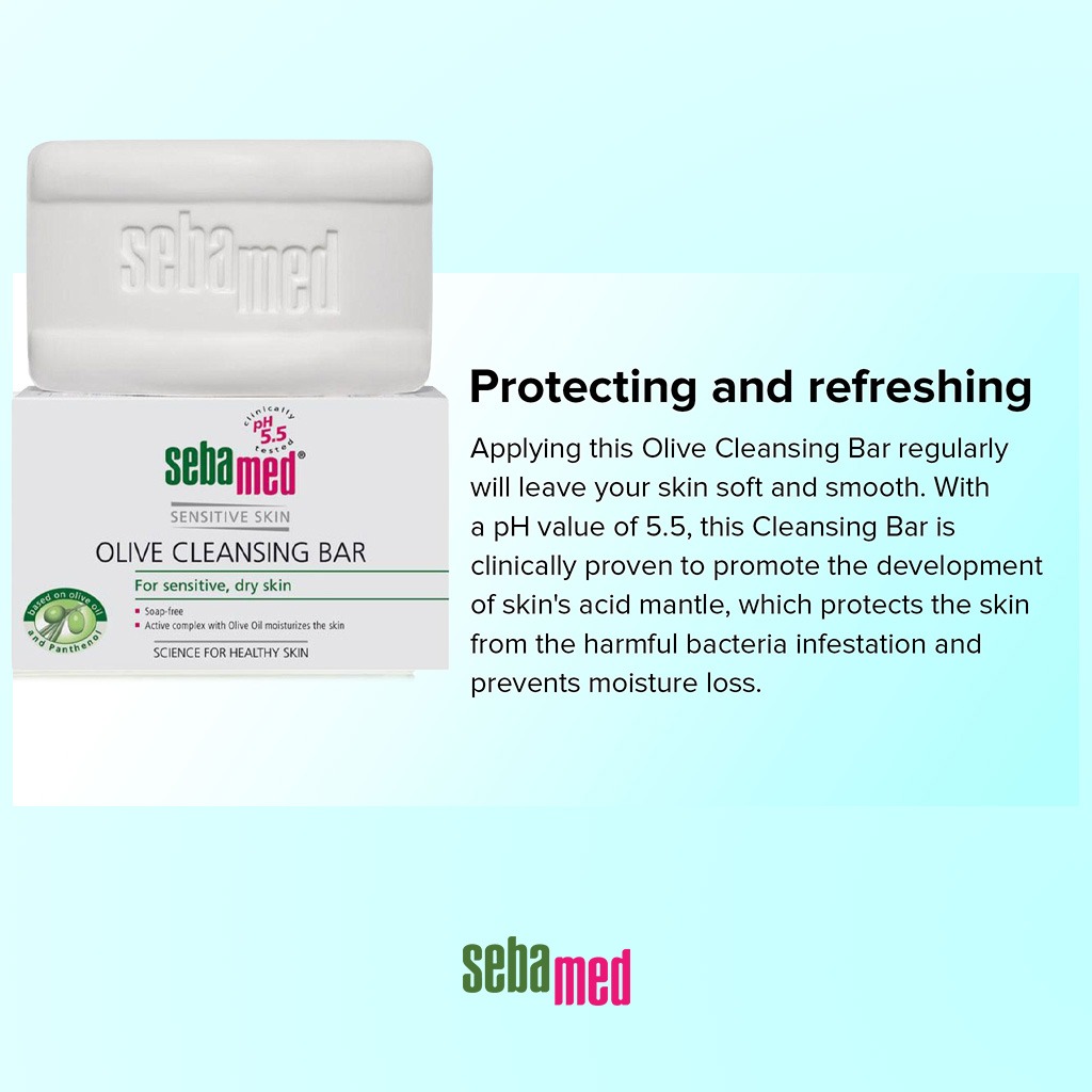 Sebamed Olive Cleansing Bar 150g
