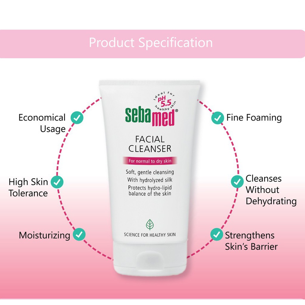 Sebamed Gentle Facial Cleanser 150ml