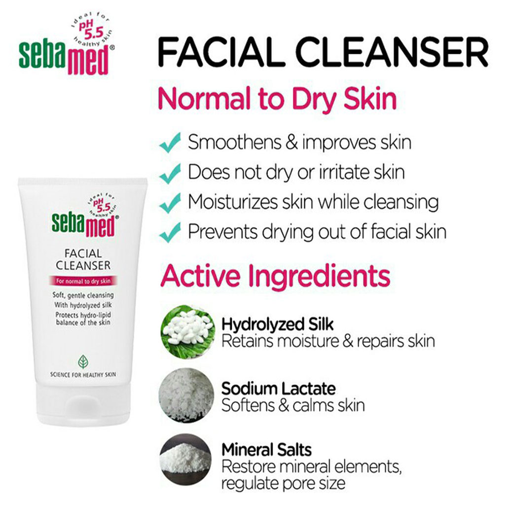 Sebamed Gentle Facial Cleanser 150ml