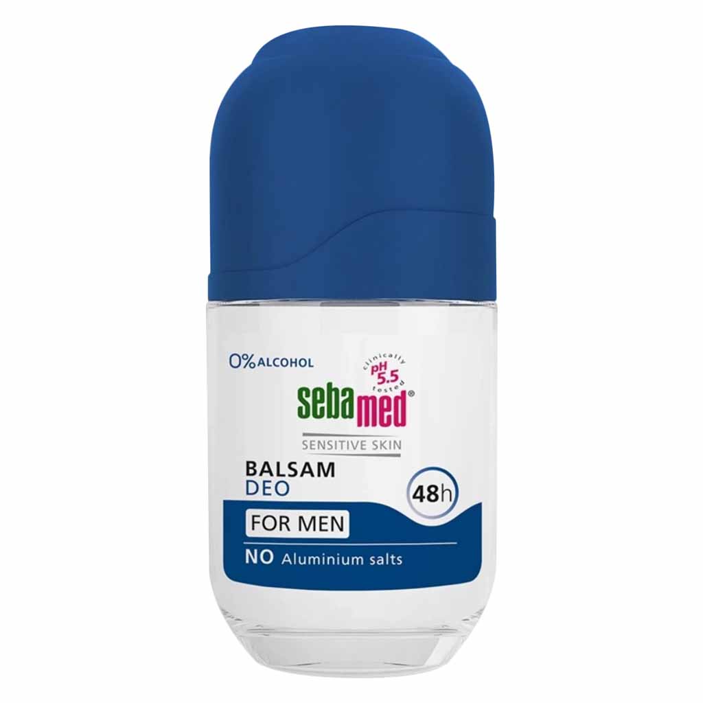 Sebamed, Balsam Deo Roll-On for Men, Gentle deodorant roll-on for men, 50ml