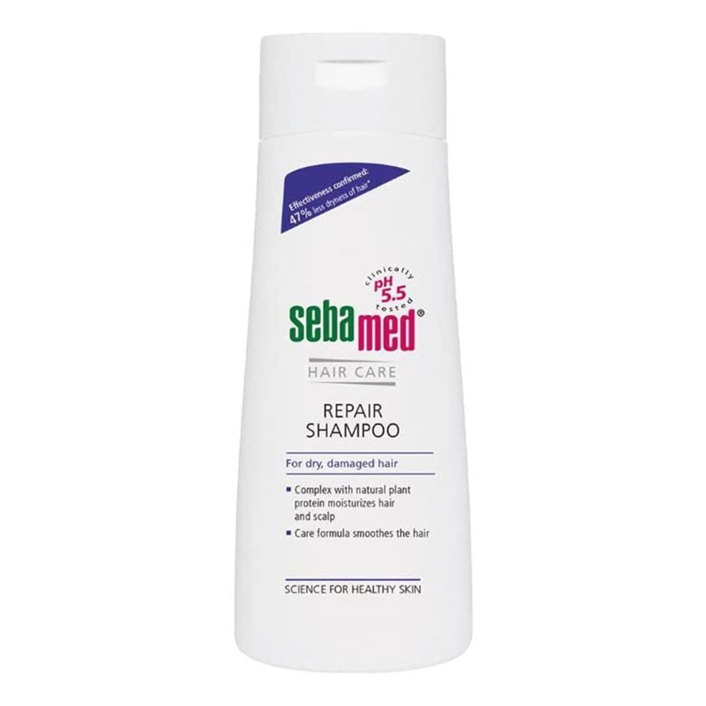 Sebamed, Hair Repair Shampoo, Repairing shampoo for damaged hair, 200ml