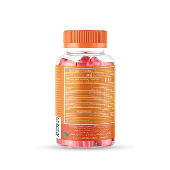 Mothernest, Vitamin C 400mg Raspberry Gummies, Immune support vitamin gummies, 36 gummies