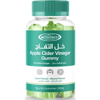 Mothernest, Apple Cider Gummy 600mg, Dietary supplement for digestion support