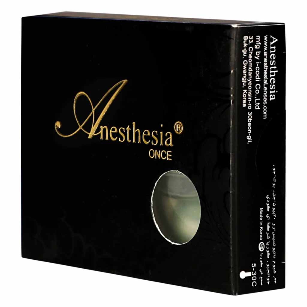 Anesthesia, Daily Contact Lenses, Comfortable daily disposable lenses with gray tint