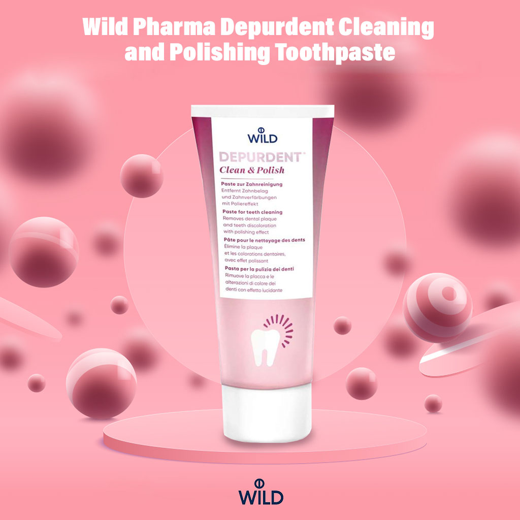 Depurdent, Clean and Polish Toothpaste, Whitening toothpaste for clean and polished teeth, 75 ml