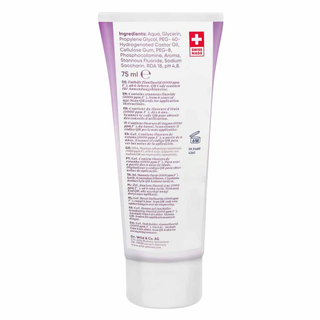 Emofluor, Intensive Care Gel, Fluoride gel for intensive dental care and sensitivity relief, 75ml