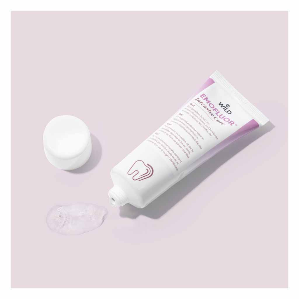 Emofluor, Intensive Care Gel, Fluoride gel for intensive dental care and sensitivity relief, 75ml