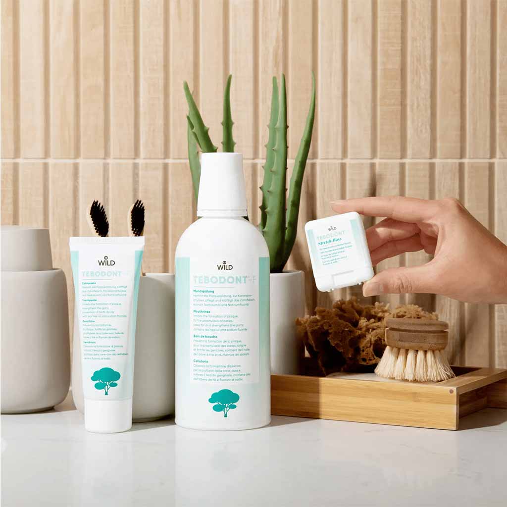 Tebodont F Mouthrinse With Tea Tree Oil & Fluoride 400ml