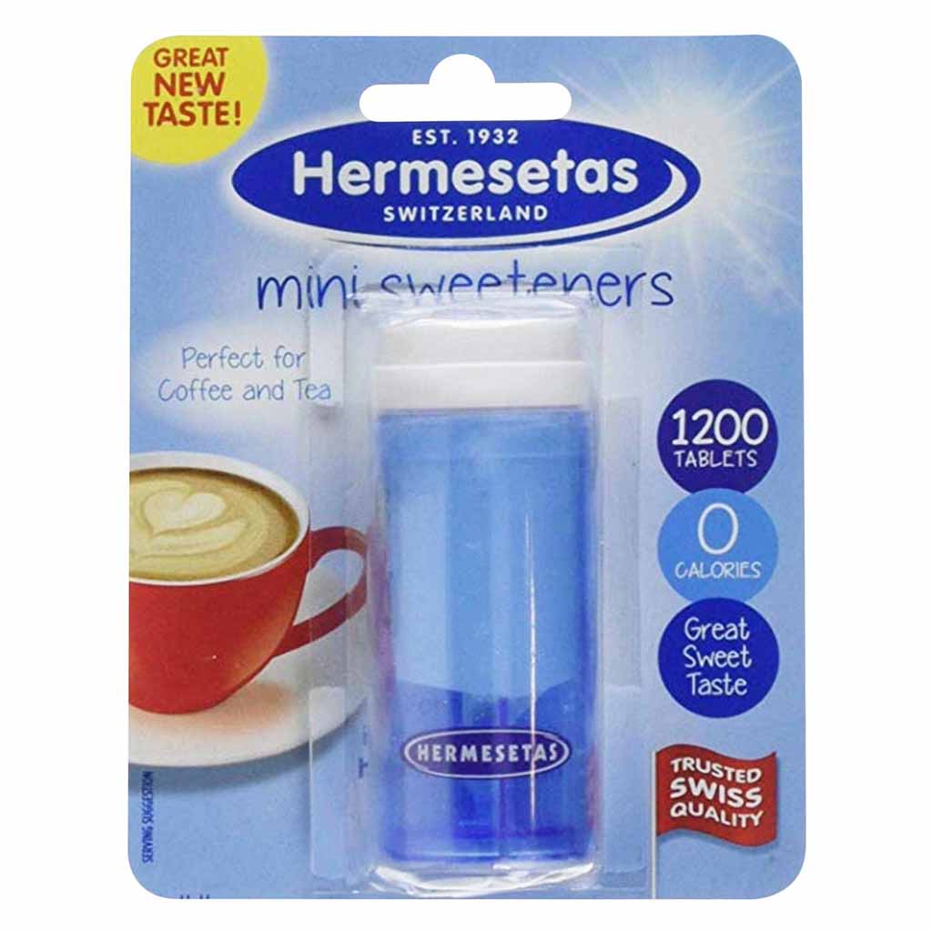 Hermesetas Mini Sweeteners 1200 Tablets