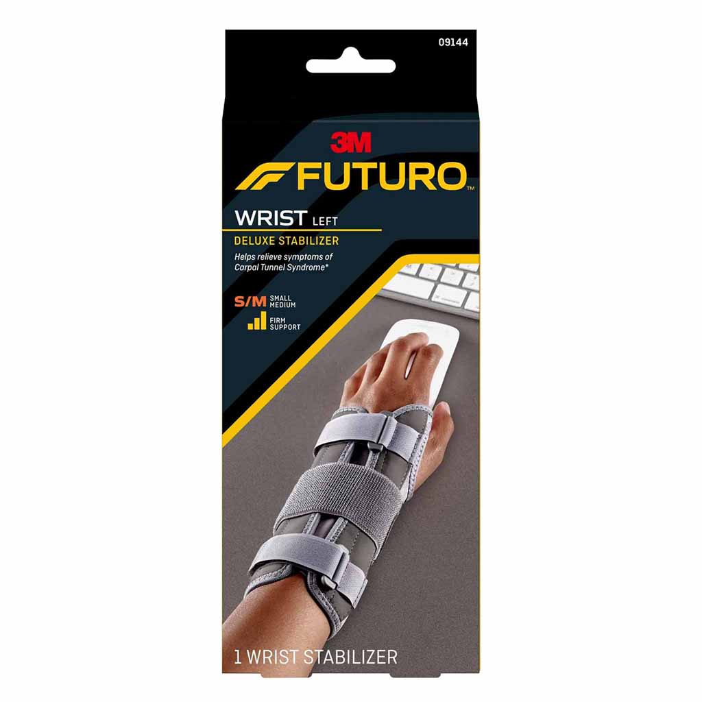3M Futuro Left Hand And Wrist Deluxe Stabilizer Small/Medium