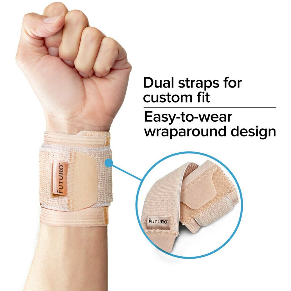 Futuro, Adjustable Wrist Support Strap, Comfortable adjustable wrist brace for support