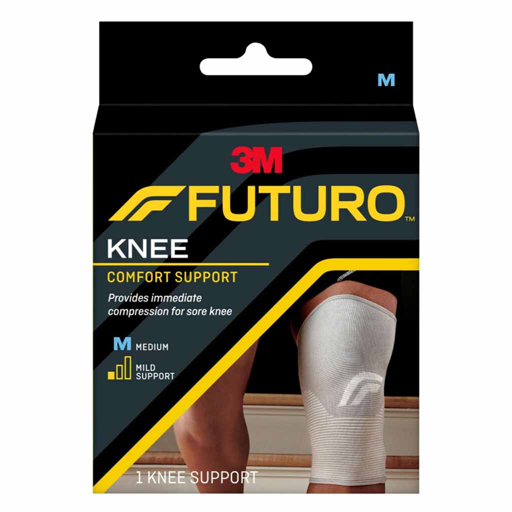 3M Futuro, Comfort Lift Knee Support, Stabilizing knee brace for joint support, medium