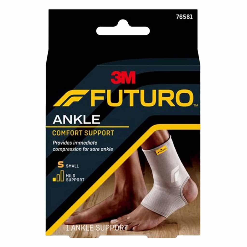 3M Futuro, Comfort Lift Ankle Support, Adjustable ankle brace for pain relief, small