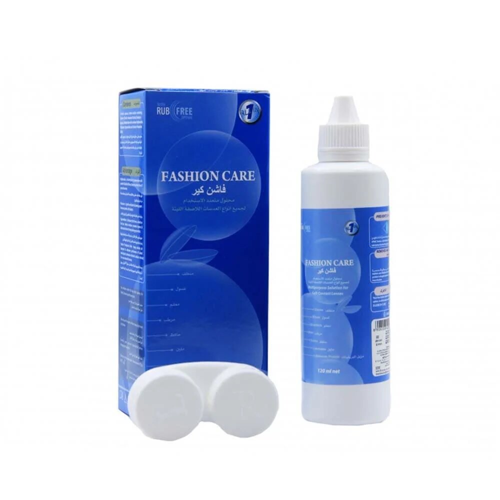 Fashion Care Multipurpose Solution for Soft Contact Lenses, 120 ml