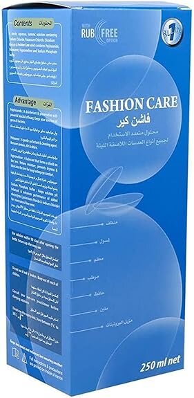 Fashion Care Multipurpose Solution for Soft Contact Lenses, 120 ml