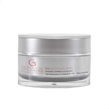 Glycolix Elite, Facial cream 15%, Exfoliating cream with glycolic acid for smooth skin