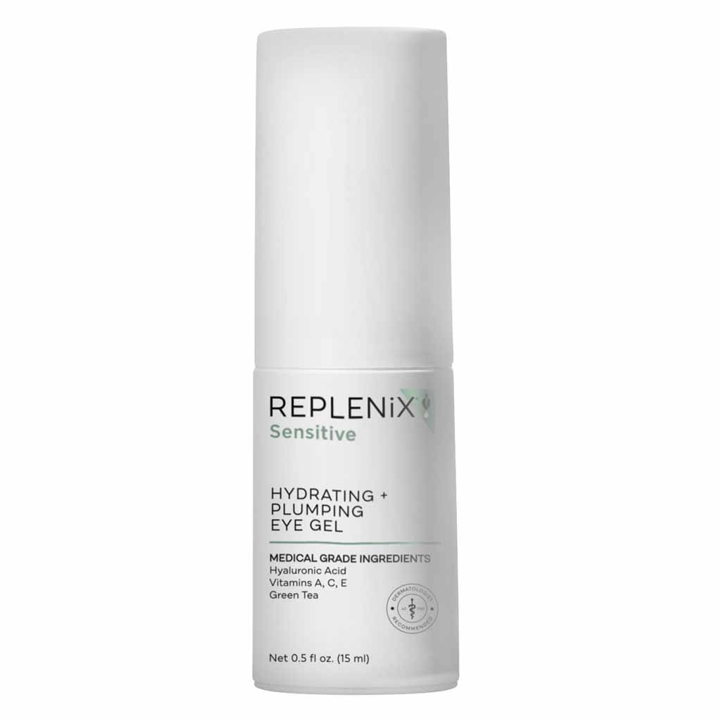 Replenix, Sensitive Hydrating Plumping Eye Gel, Moisturizing eye gel for sensitive skin, 15 ml