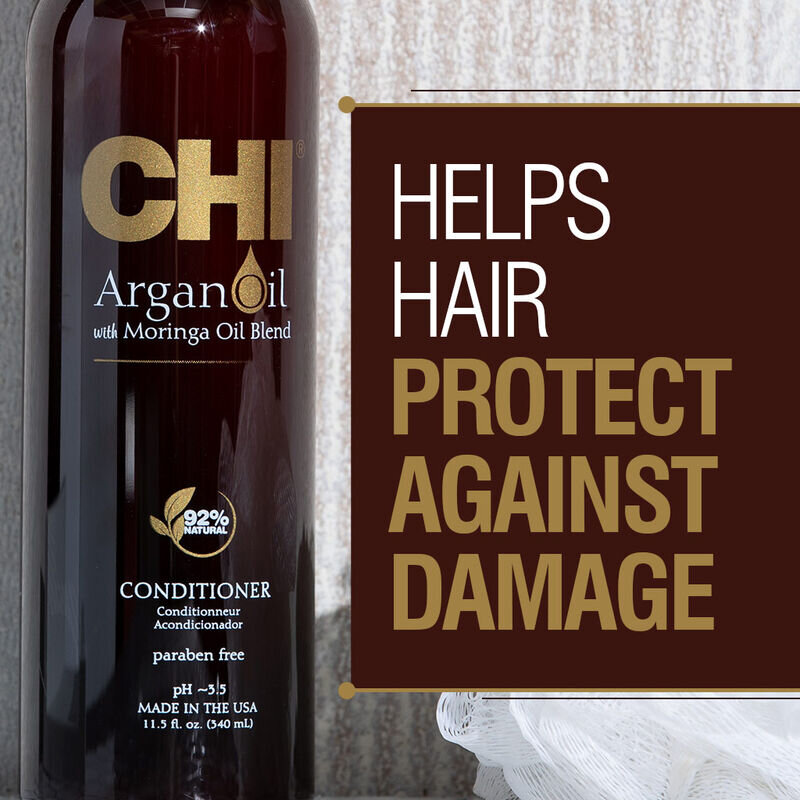 Chi, Argan oil hair care conditioner, Nourishing conditioner for smooth healthy hair