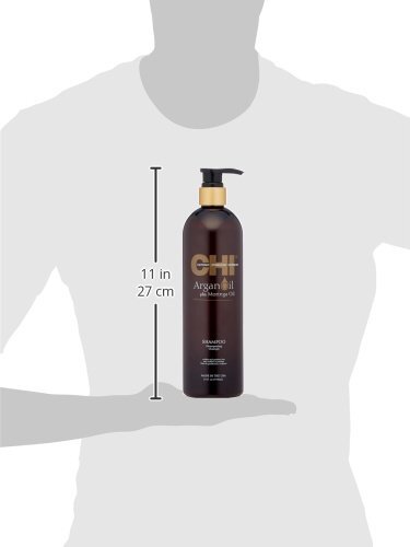 Chi, Argan Oil Shampoo, Hydrating shampoo with argan oil for smooth hair, 739 ml