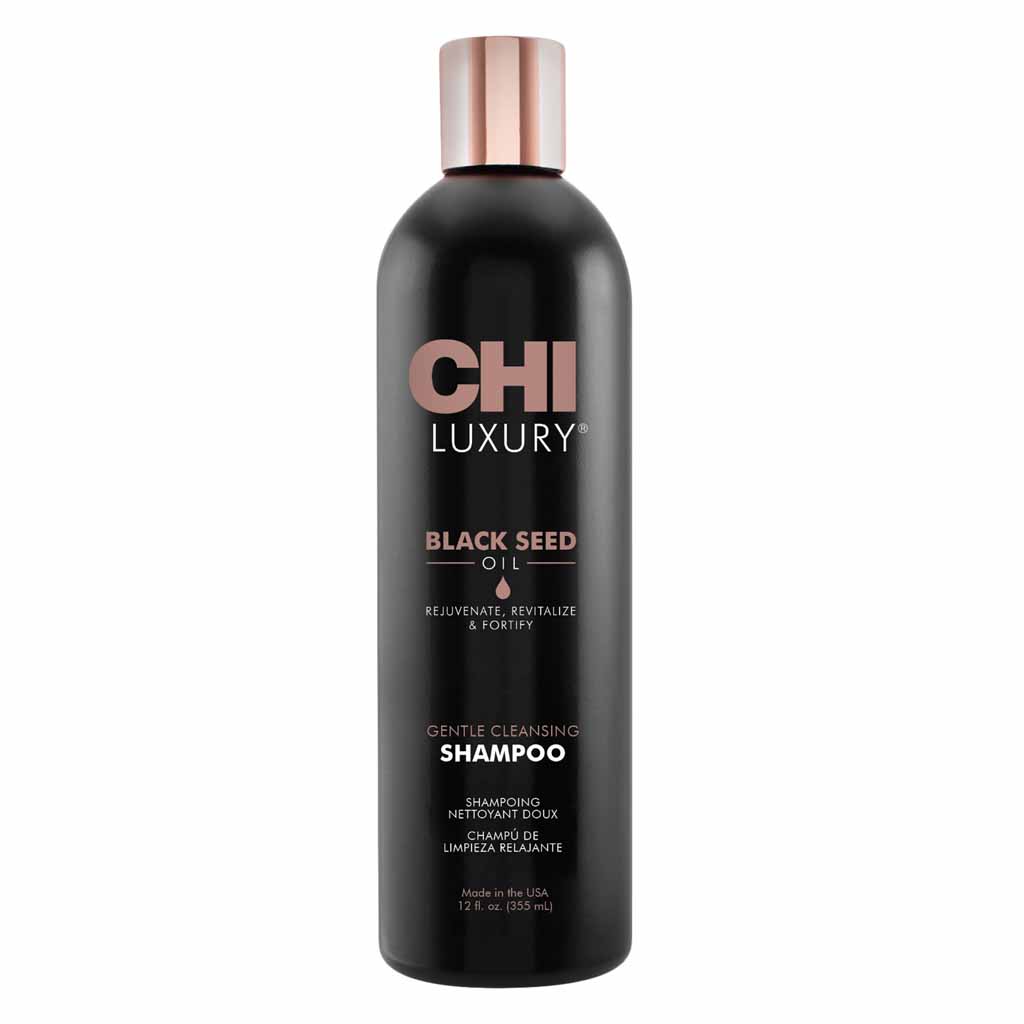 Chi Luxury, Black seed oil gentle cleansing shampoo, Nourishing shampoo with black seed oil