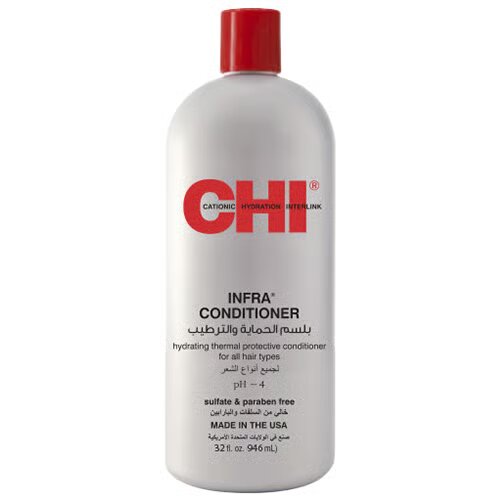 Chi, Infra Conditioner, Strengthening conditioner for damaged and fragile hair, 355 ml