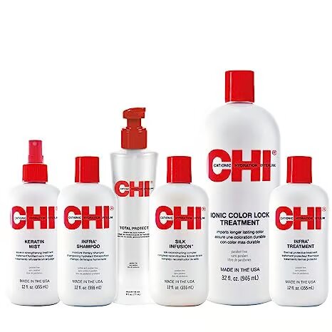 Chi, Infra Conditioner, Strengthening conditioner for damaged and fragile hair, 355 ml