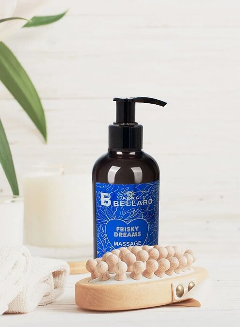 Fergio Bellaro, Massage Oil Frisky Dreams, Sensual massage oil with aromatic scent, 200ml