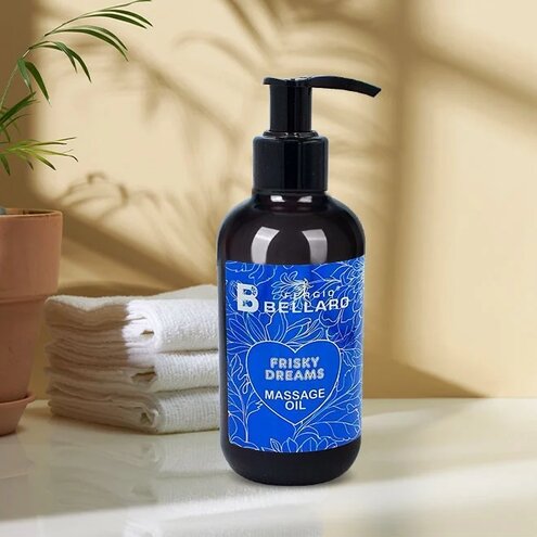 Fergio Bellaro, Massage Oil Frisky Dreams, Sensual massage oil with aromatic scent, 200ml