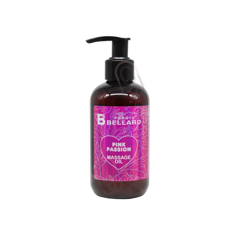 Fergio Bellaro, Massage Oil Pink Passion, Relaxing aromatic massage oil, 200ml