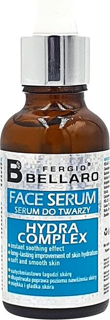 Fergio Bellaro, Hydra Complex Face Serum, Hydrating and revitalizing face serum, 30ml