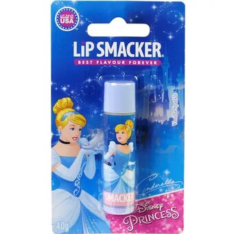 Lip Smacker, Lip Balm Disney Cinderella, Moisturizing lip balm with Cinderella design, 4g