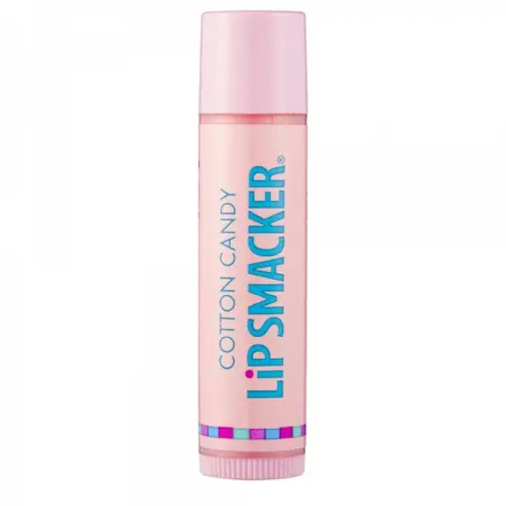 Lip Smacker, Fruity Cotton Candy lip balm, Sweet flavored lip balm for soft lips, 4 g