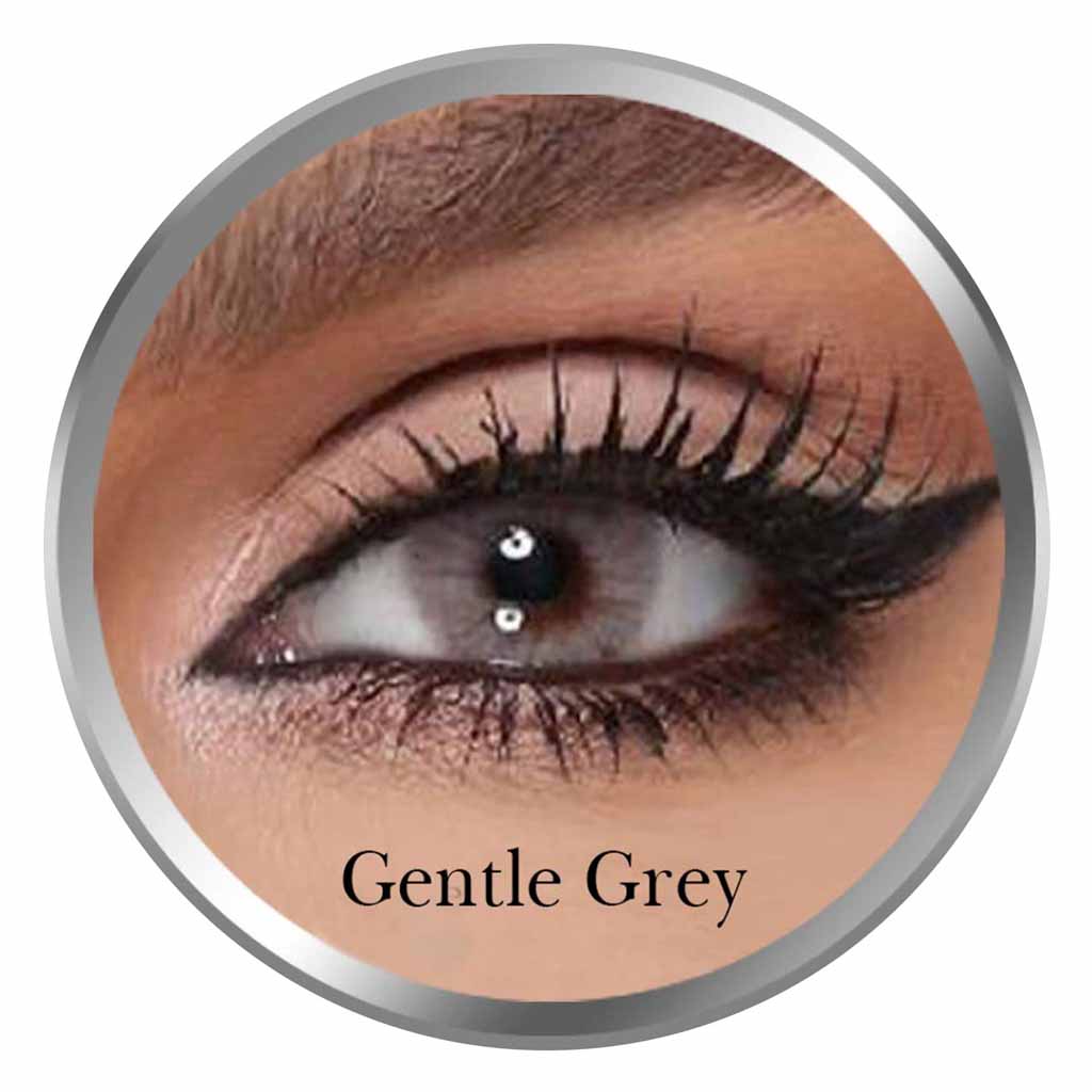 Amara Monthly Contact Lenses Gentle Grey